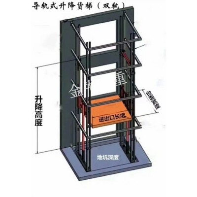 江苏成品销售导轨货梯金牛起重