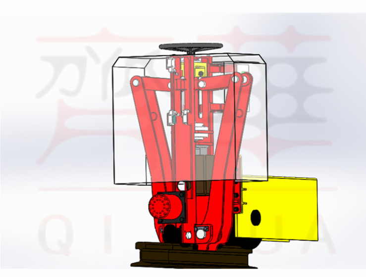 河南新乡DTJ-75手电一体型夹轨器河南齐华起重机